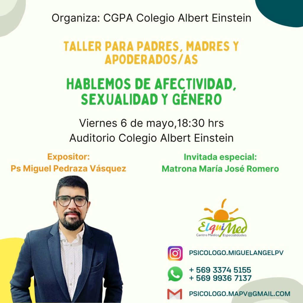Taller para Padres, Madres y Apoderados/as - Colegio Albert Einstein La  Serena